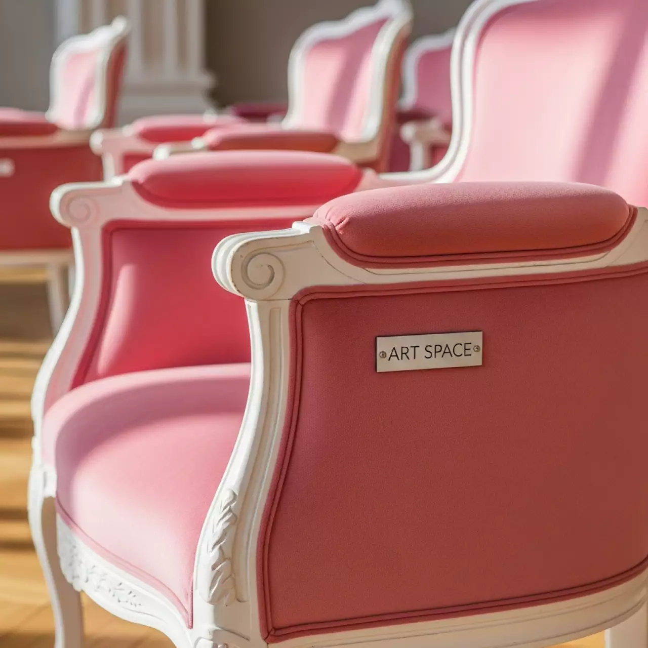 Аренда Стулья классические розовый Pink CoRAL в санатории «Заполярье» — ART SPACE