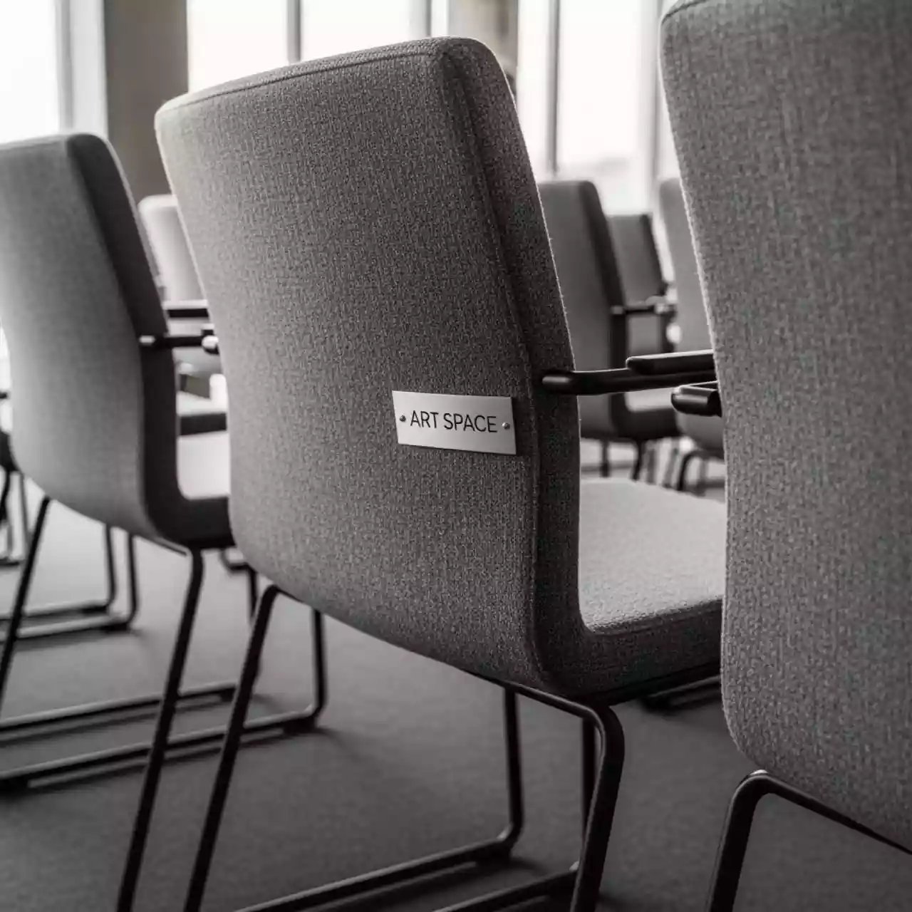 Аренда Стулья конференц серые в Маринс Парк Отеле — ART SPACE