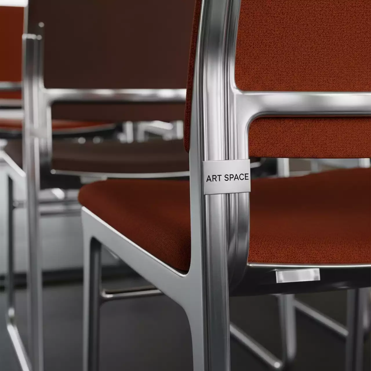 Аренда Стулья металлические для конференций в ресторане «Магеллан» — ART SPACE
