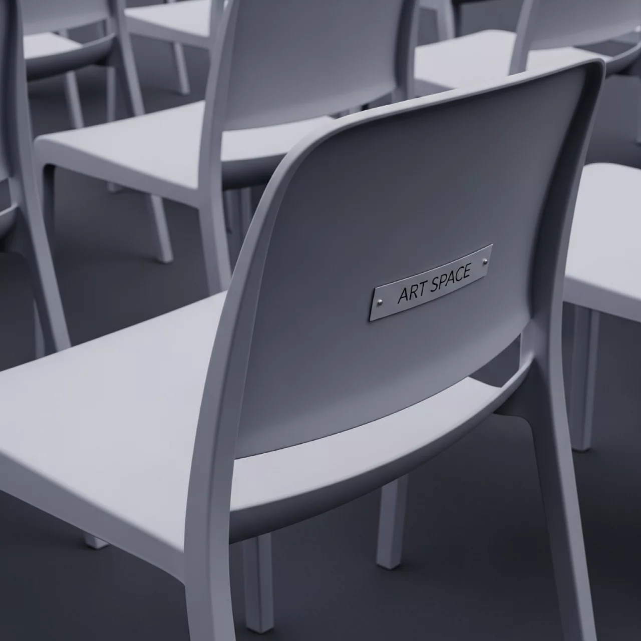 Аренда Стулья пластиковые серые в Karat Resort — ART SPACE