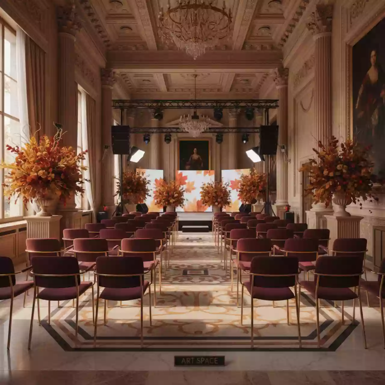 Аренда Стулья пластиковые в ресторане «Brunello» — ART SPACE