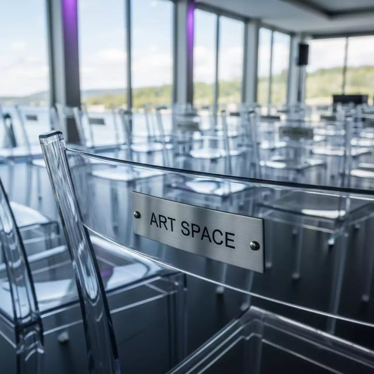 Аренда Стулья прозрачные для мероприятия в санатории «Октябрьский» — ART SPACE