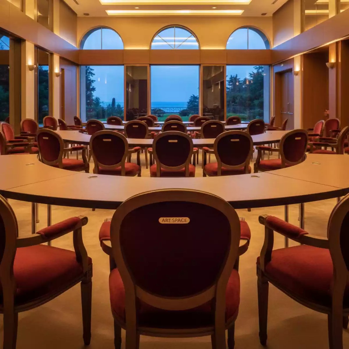 Аренда Стулья с подлокотниками для конференций в комплексе «Дагомыс» — ART SPACE