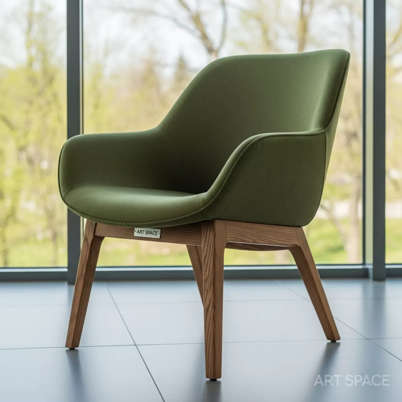 Аренда Стул Юнит экозамша олив дуб коньяк в санатории «Сочи» — ART SPACE