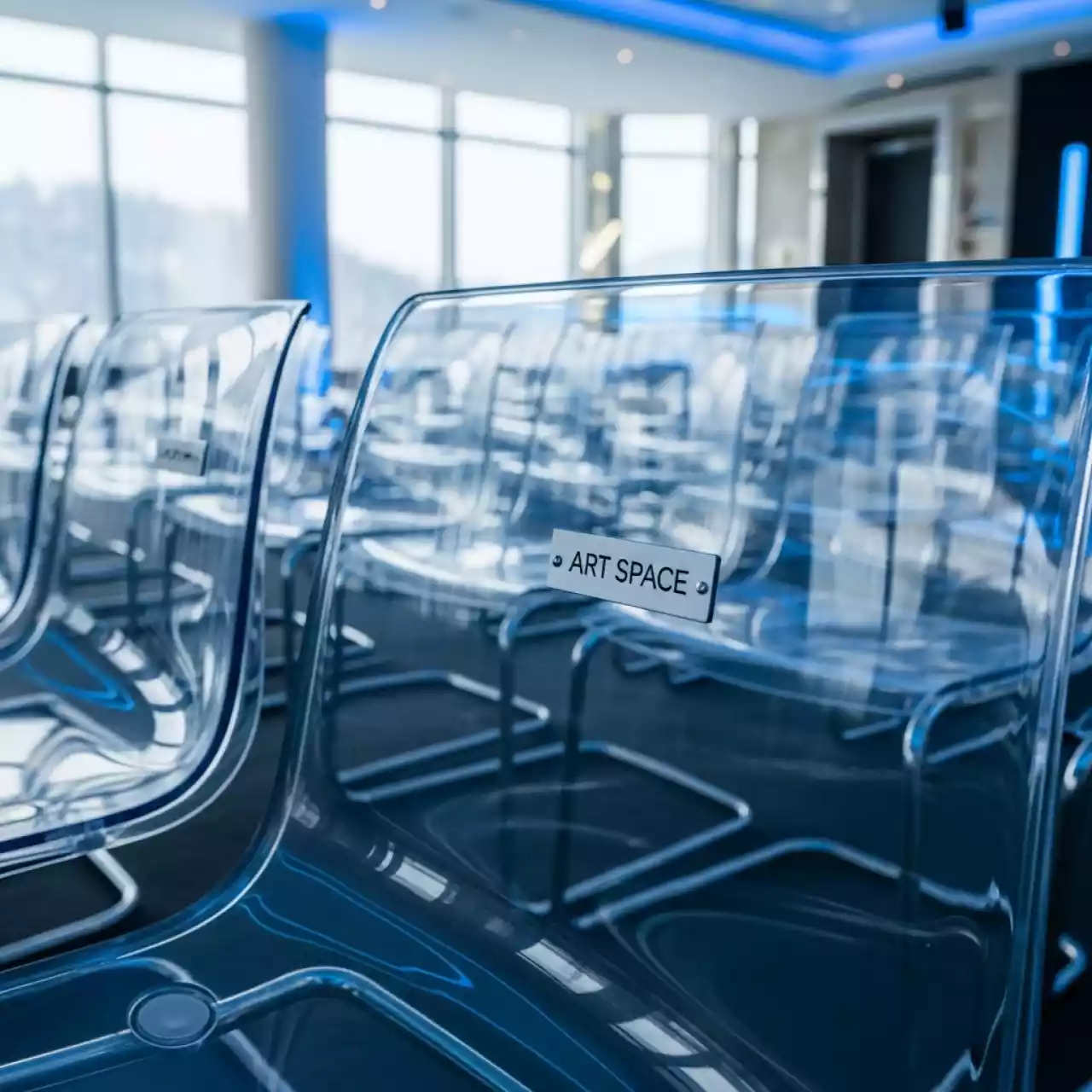 Аренда Стул Zebra Antishock прозрачный в Гранд Отель Сочи — ART SPACE