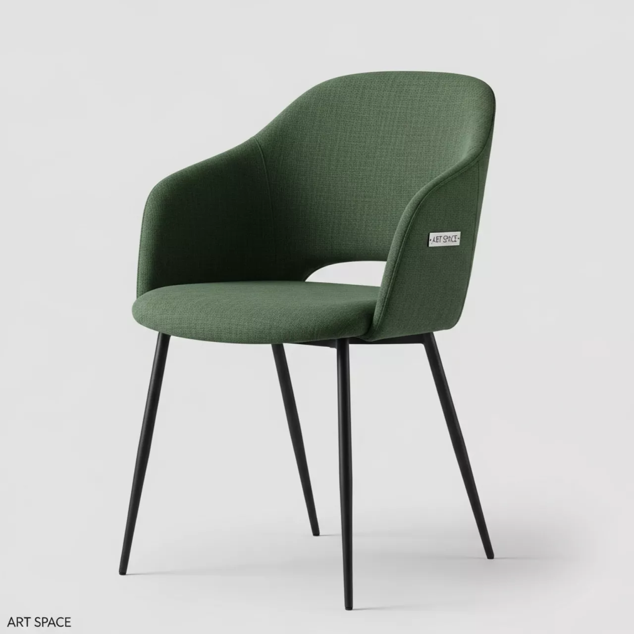 Аренда Стул зеленый Franz на курорте «Газпром» (Альпика) — ART SPACE