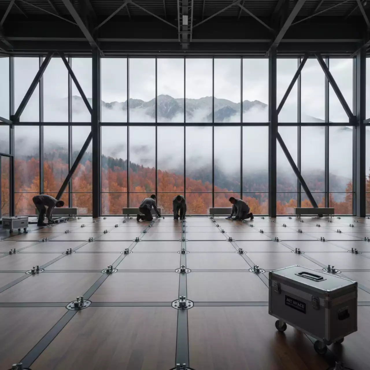 Аренда Стяжки для пола на курорте «Газпром» (Альпика) — ART SPACE