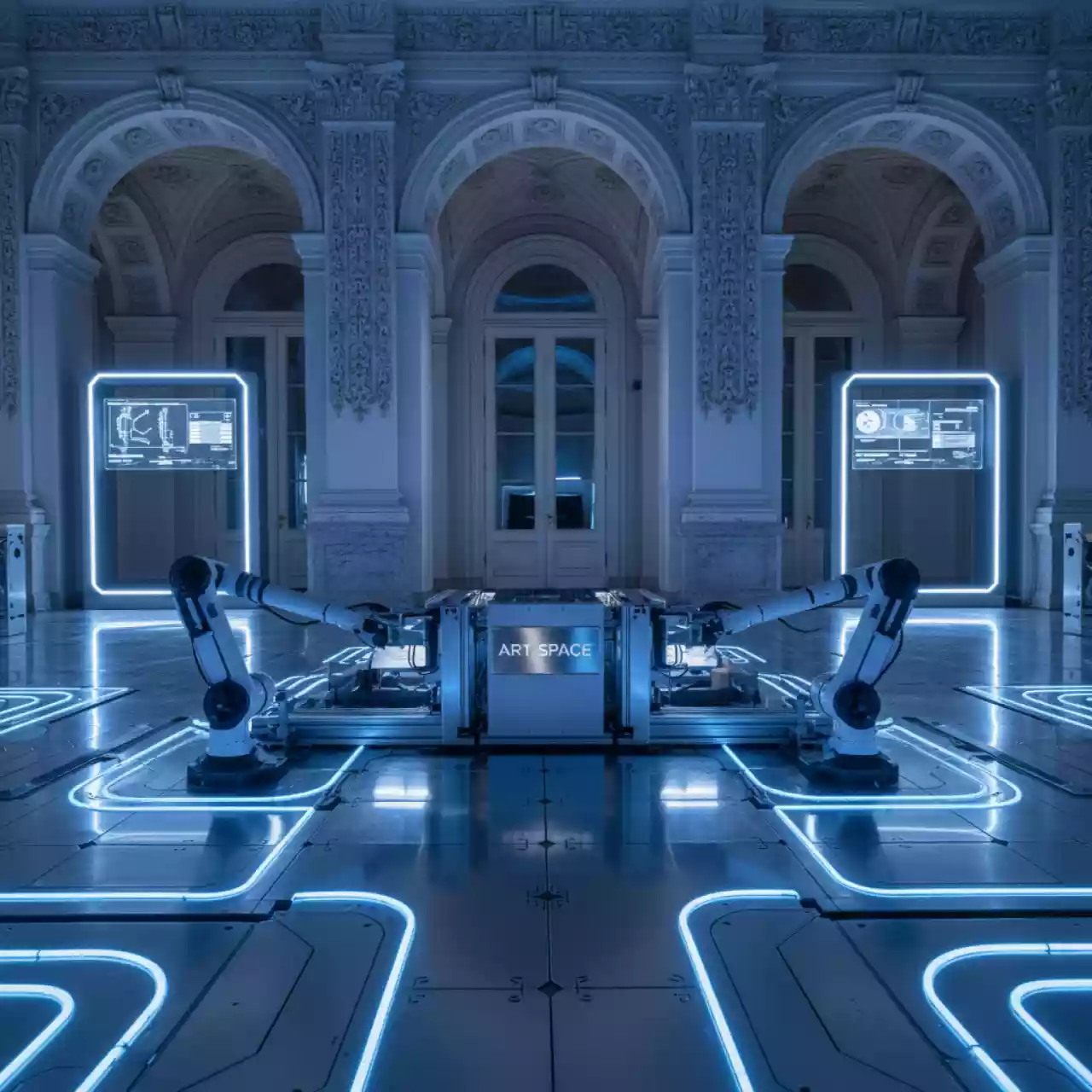 Аренда Стяжки для теплого пола в усадьбе Голицына — ART SPACE