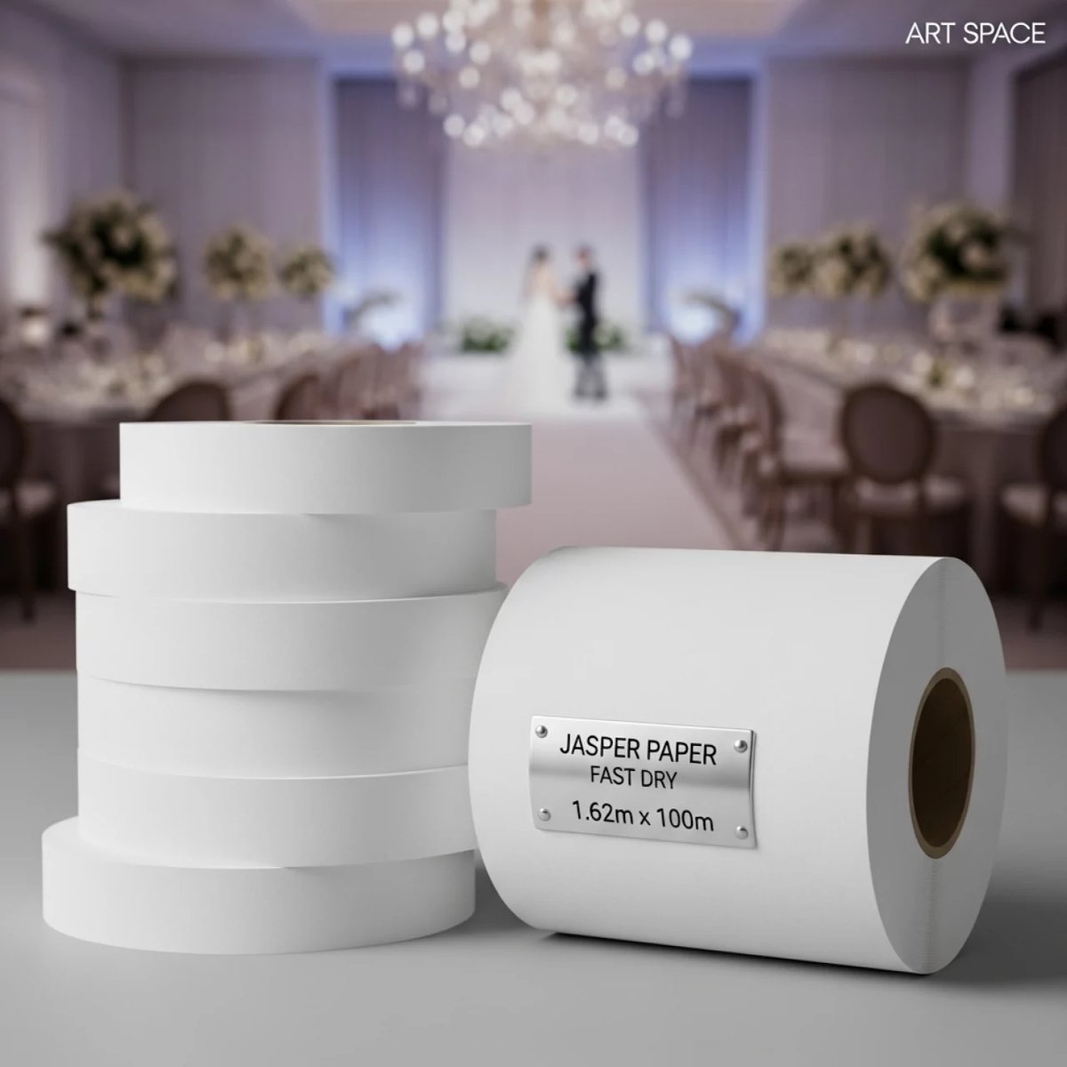 Аренда Сублимационная бумага JASPER PAPER FAST DRY 100 г м² с клеевым слоем 1,62x100 м в Novotel Resort — ART SPACE