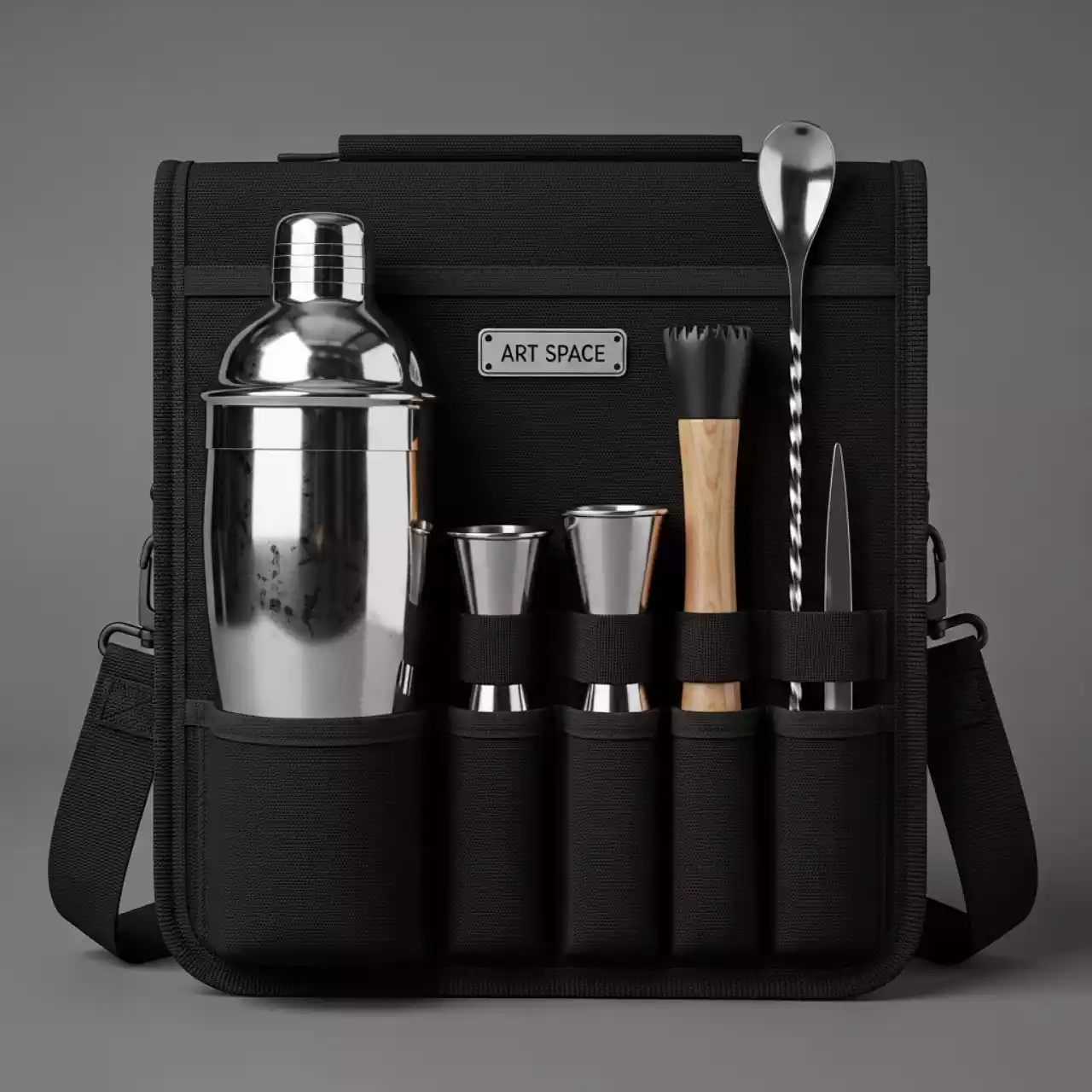 Аренда Сумка бармена 5 предметов в ледовой арене «Шайба» — ART SPACE