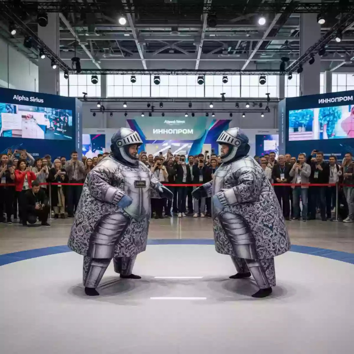 Аренда Сумо костюм Рыцарский поединок в Alpha Sirius — ART SPACE