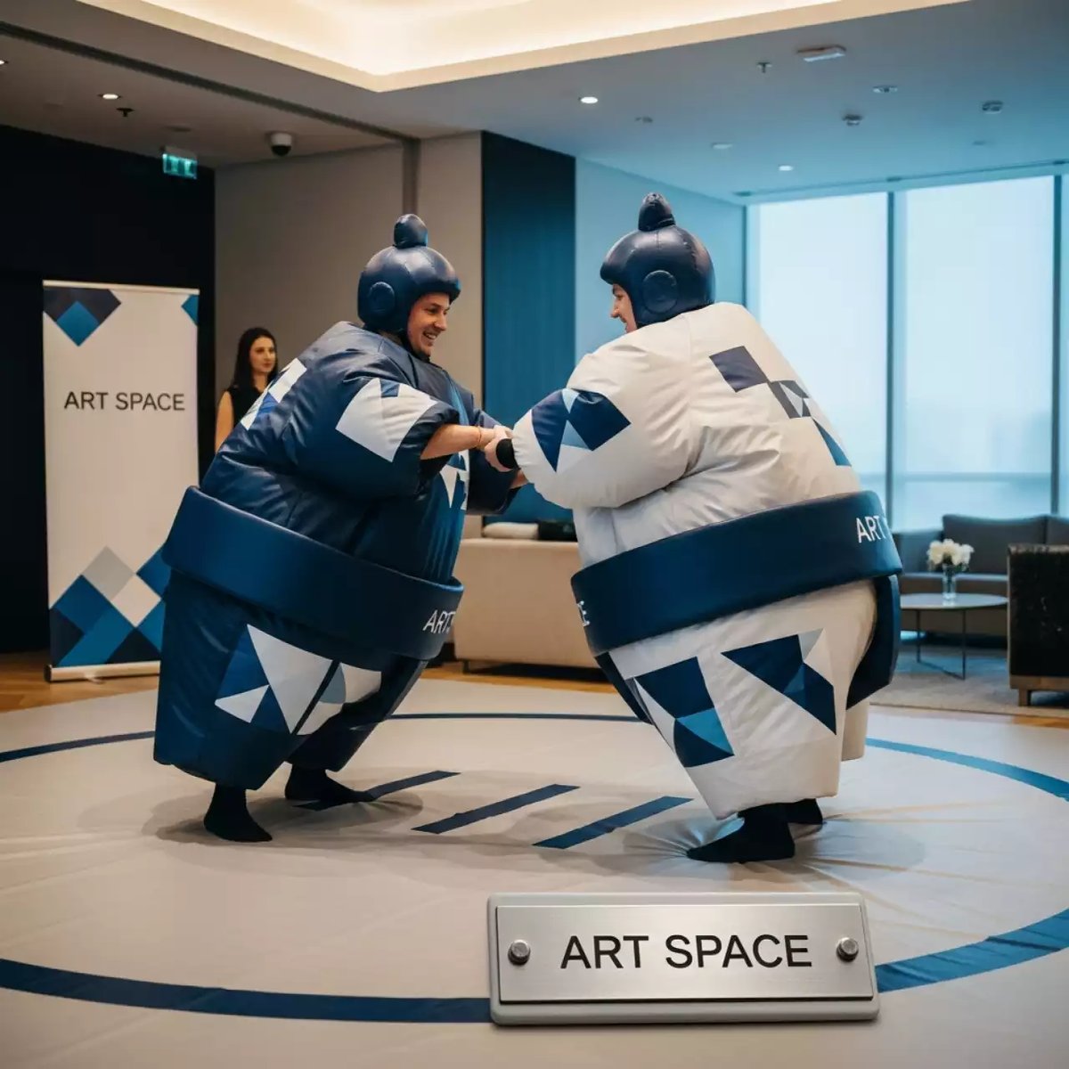 Аренда Сумо костюмы "Богатырские бои" в Pullman Sochi Centre — ART SPACE