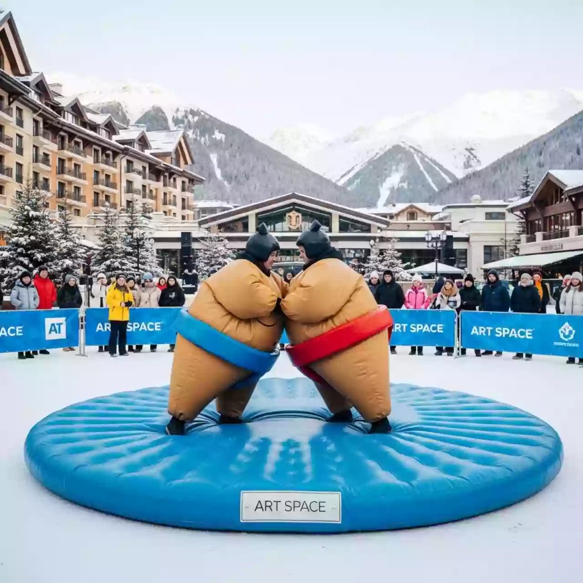 Аренда Сумо надувной в Гранд Отель Поляна — ART SPACE