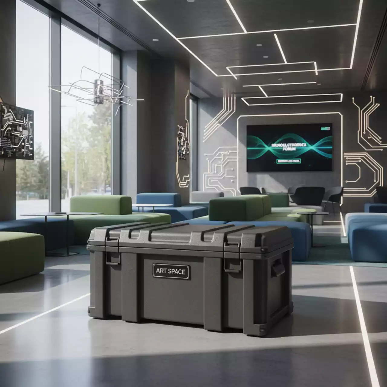 Аренда Сундук пластиковый El Baul в Green Flow Hotel — ART SPACE