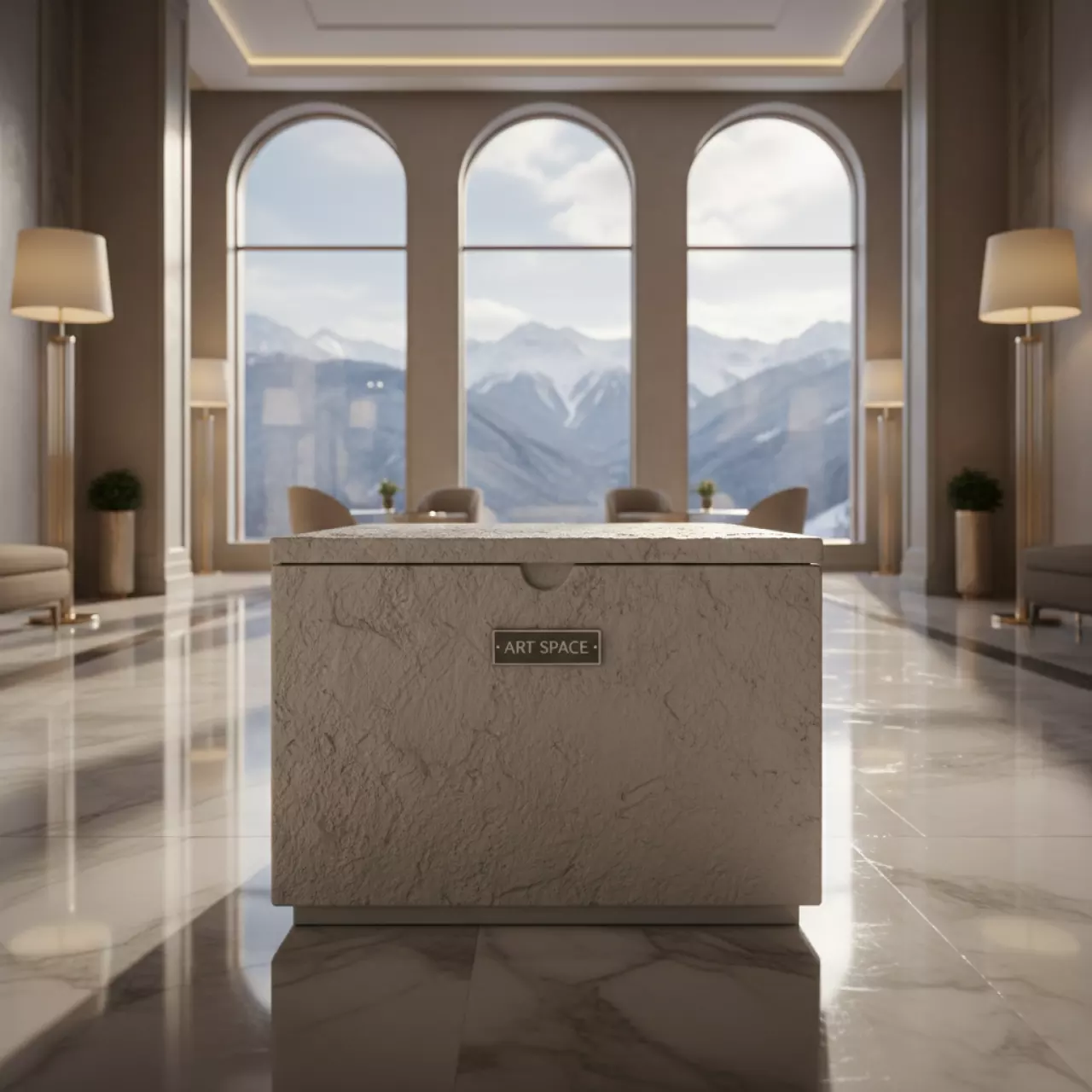 Аренда Сундук пластиковый URBI SQUARE EFFECT в Sochi Marriott Krasnaya Polyana — ART SPACE