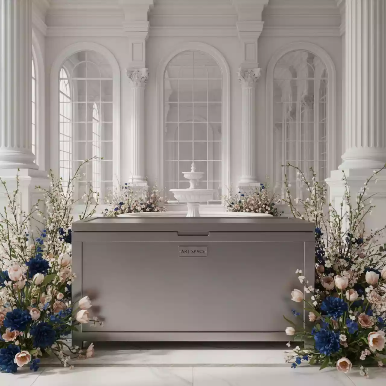 Аренда Сундук садовый Callisto Giardino из алюминия в Red Arena — ART SPACE