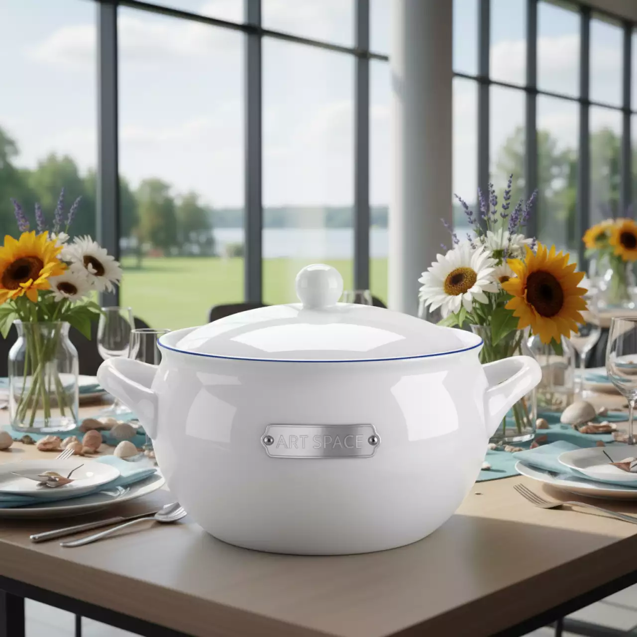 Аренда Супница Filet Bleu 3 л в Omega Sirius — ART SPACE