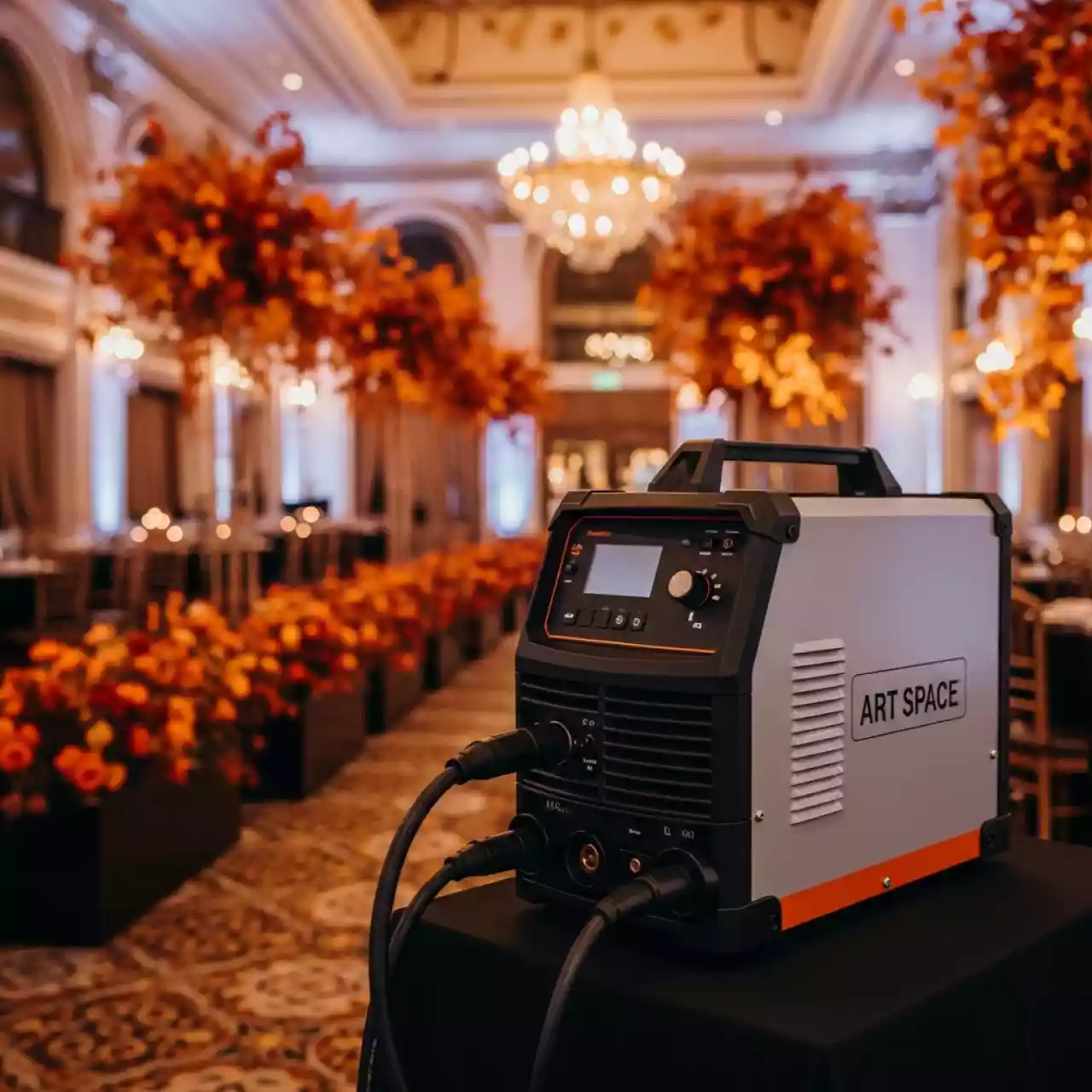 Аренда Сварочный аппарат инверторный полуавтомат START KEMPER 180 в Mövenpick Hotel — ART SPACE