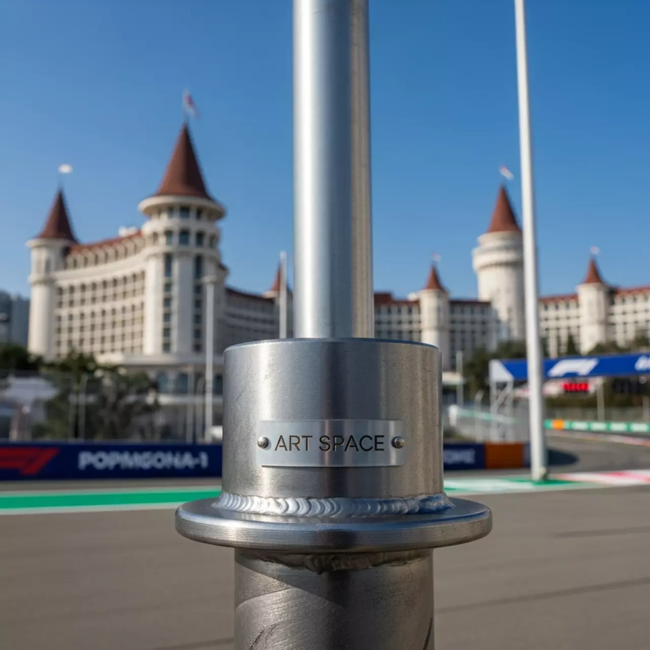 Аренда Свая винтовая стальная для флагштоков 9–12 метров в отеле «Богатырь» — ART SPACE