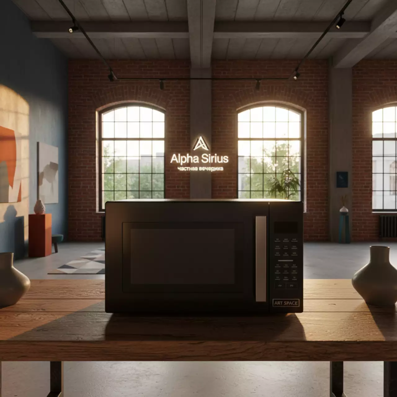 Аренда СВЧ в Alpha Sirius — ART SPACE