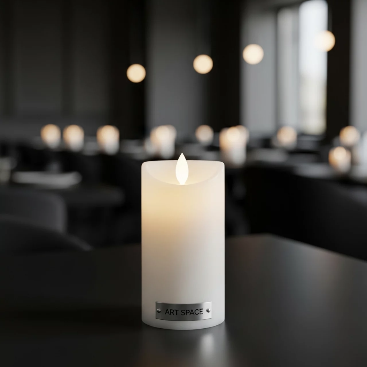Аренда Свеча светодиодная с пультом управления в ресторане «Магеллан» — ART SPACE