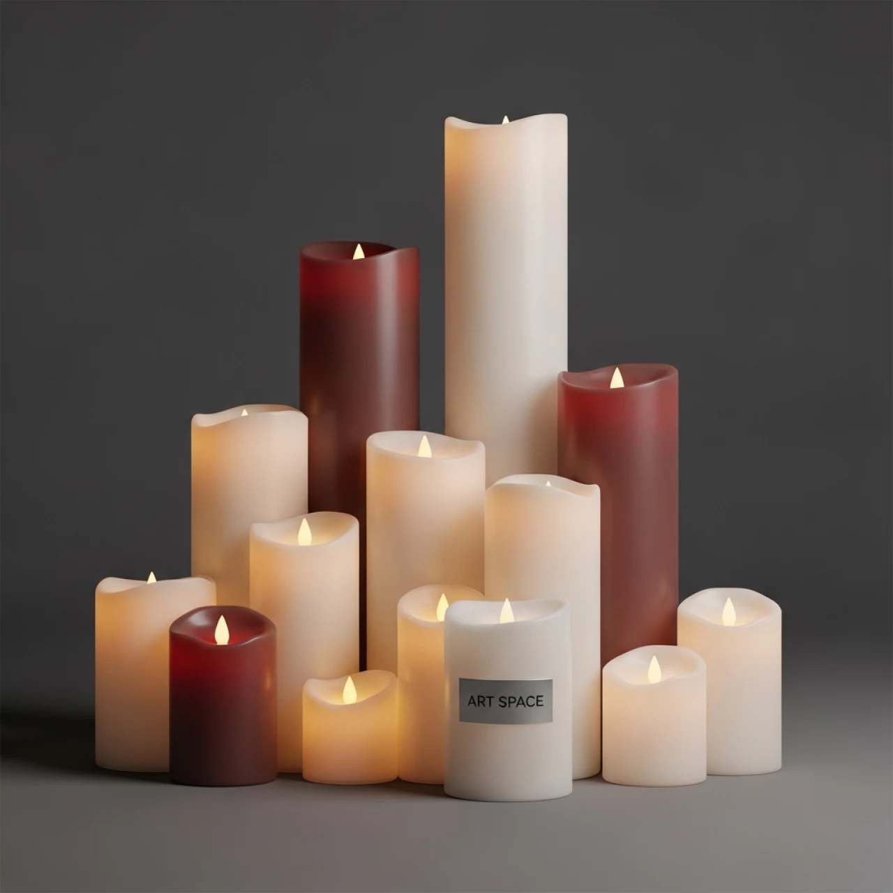 Аренда Свечи бутафорские пляжный клуб Del Mar — ART SPACE