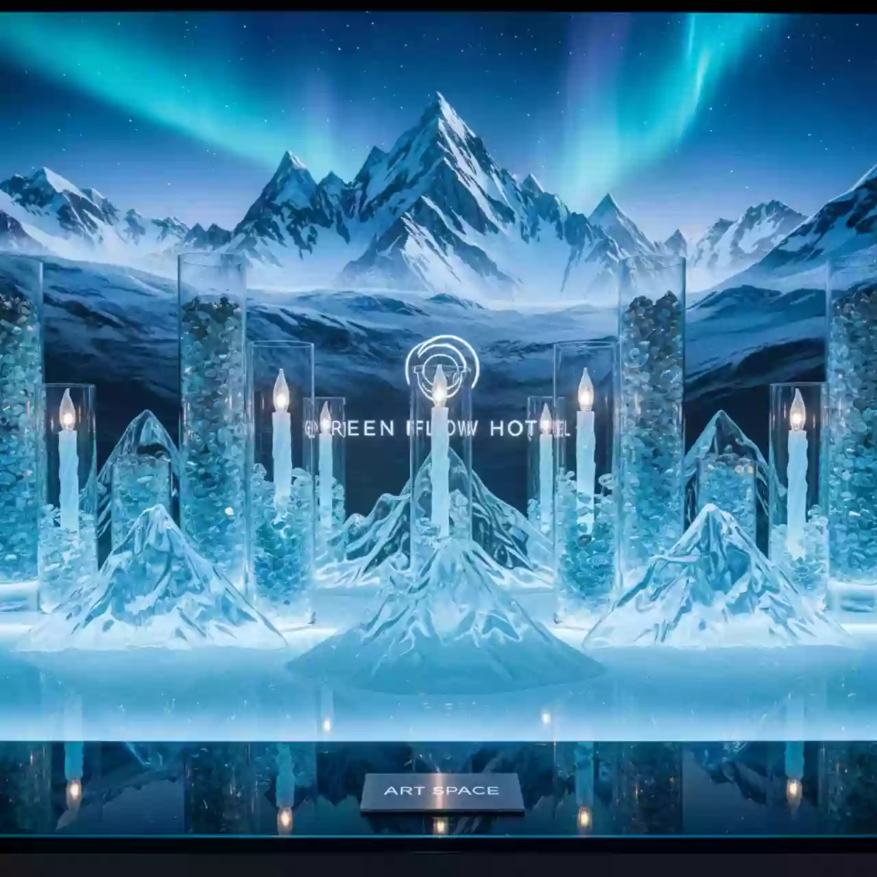 Аренда Свечи насыпные LED в Green Flow Hotel — ART SPACE