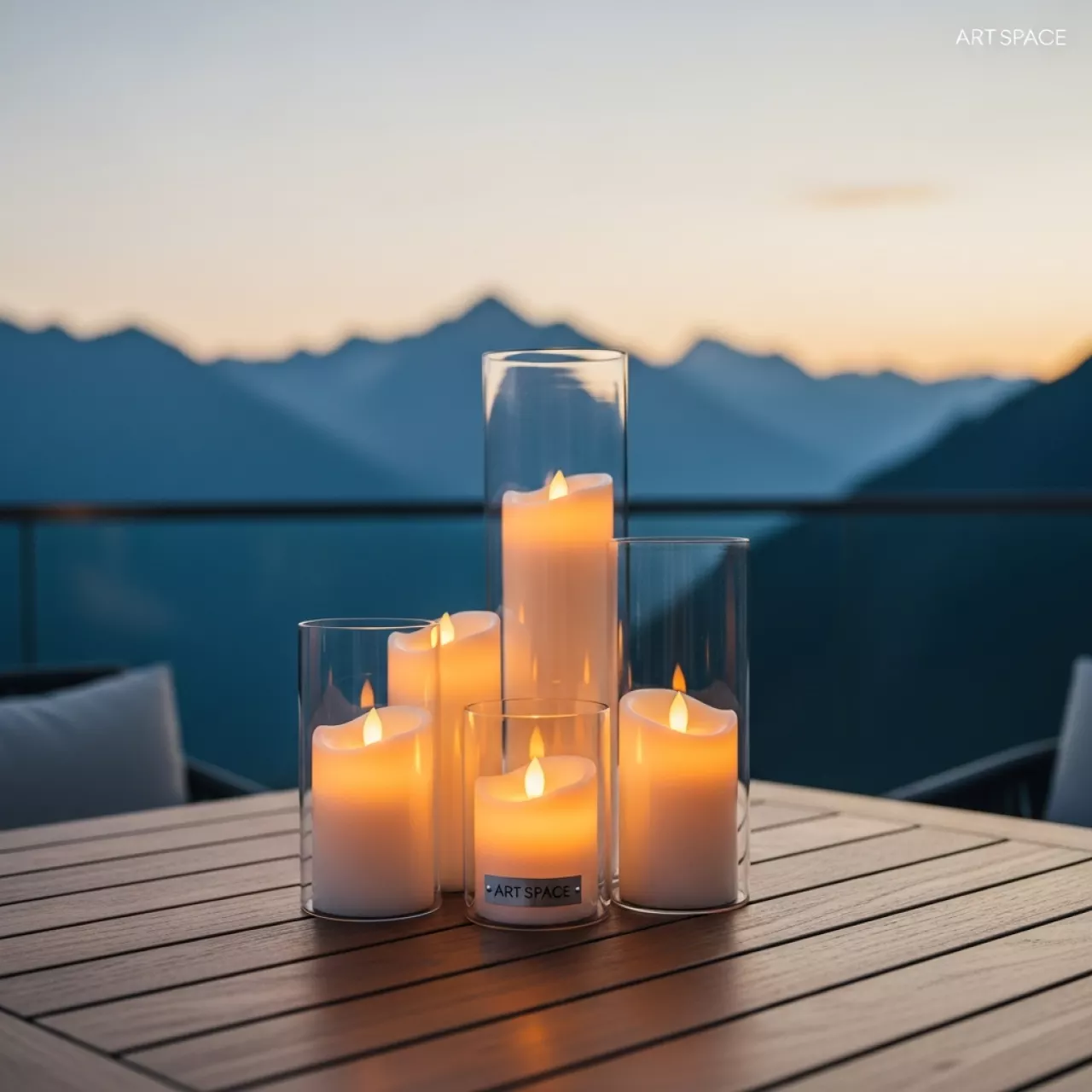 Аренда Свечи светодиодные декоративные в Rixos Krasnaya Polyana — ART SPACE