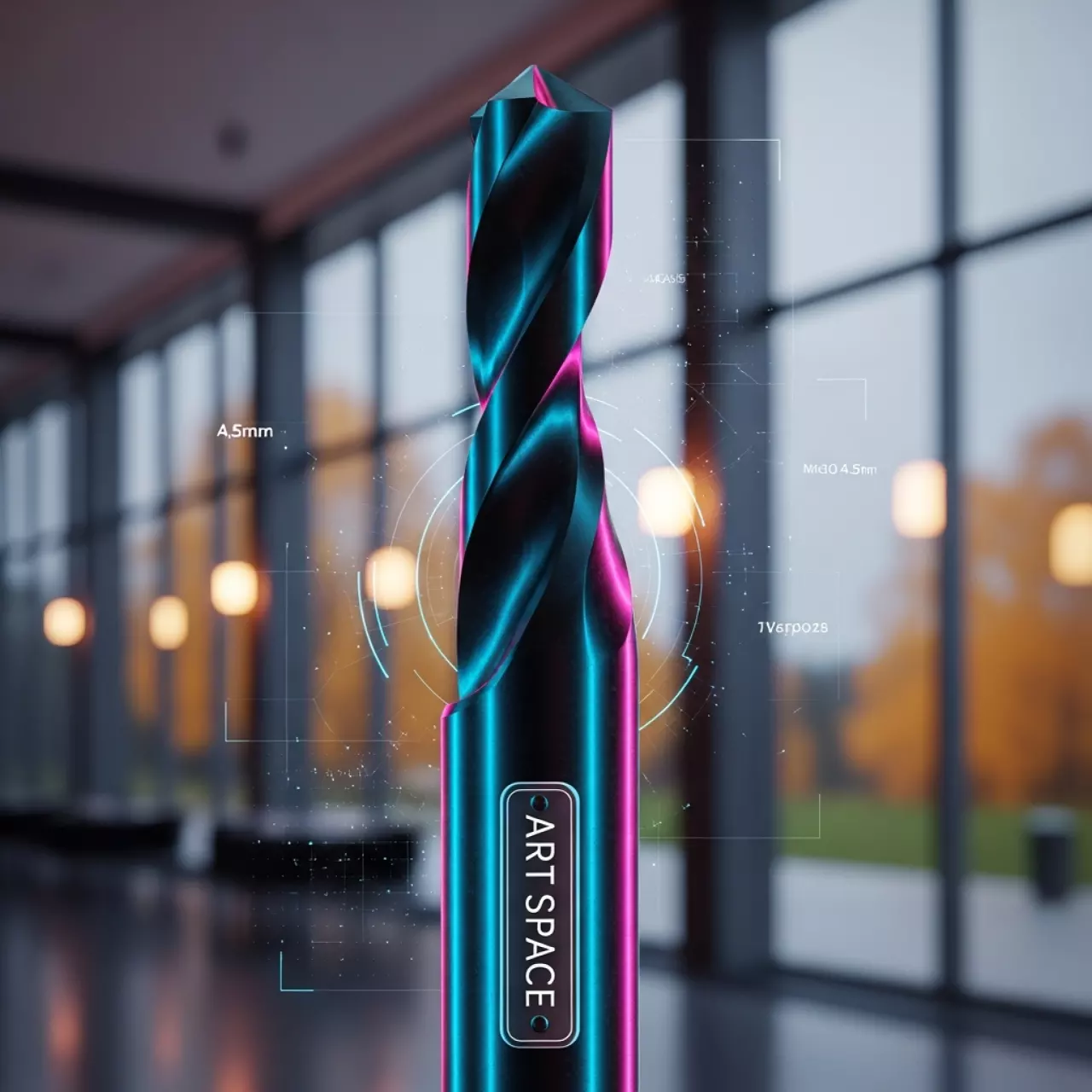 Аренда Сверло для бумагосверлильных машин с тефлоновым покрытием Nagel 4,5 мм в Маринс Парк Отеле — ART SPACE