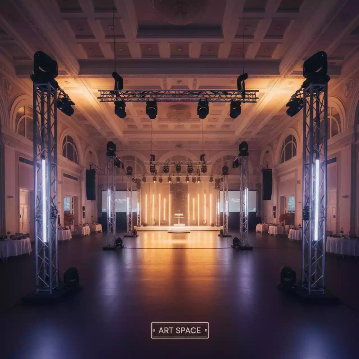 Аренда Свет для презентаций в комплексе «Дагомыс» — ART SPACE