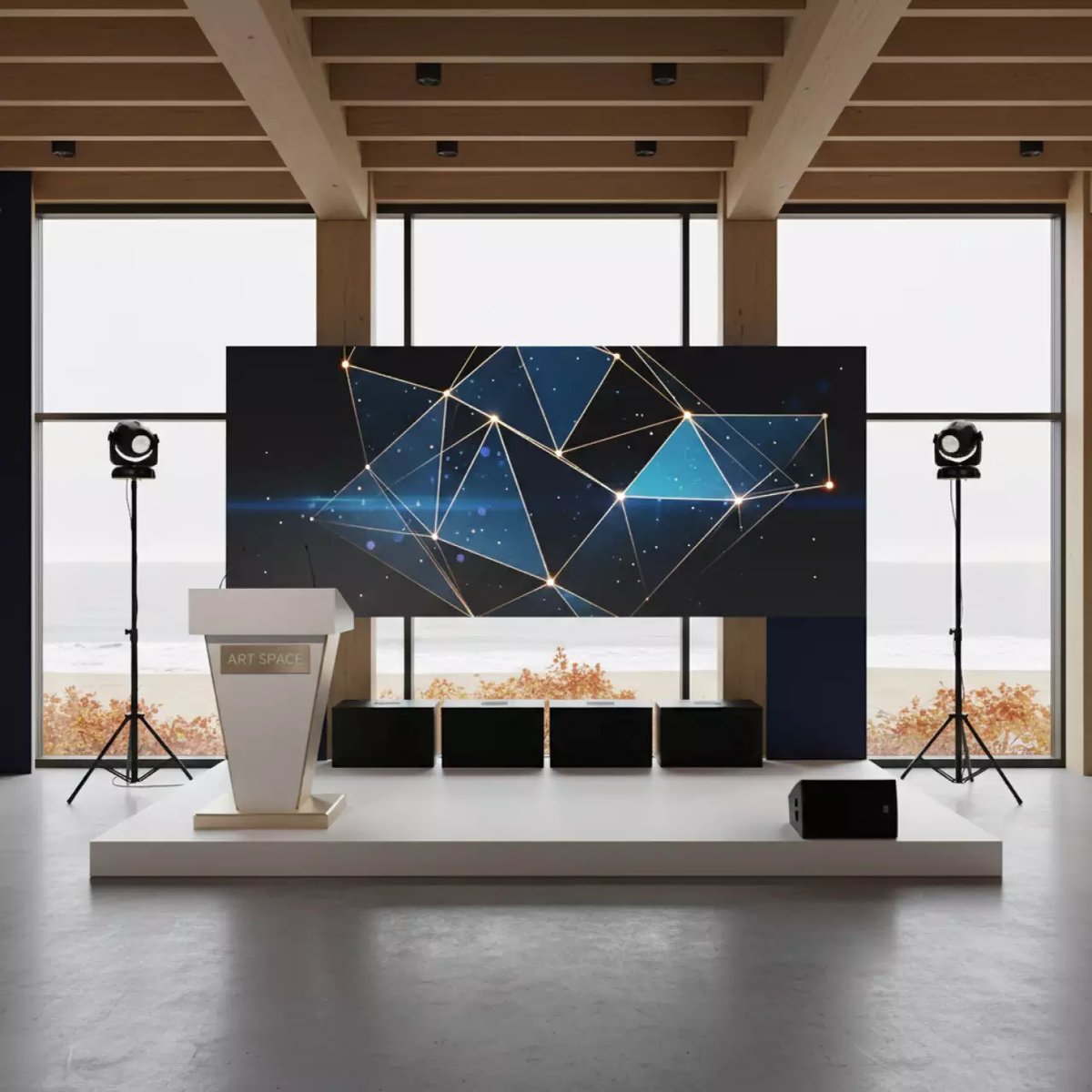 Аренда Свет постоянный для концерта в пляжном комплексе VinoGrad — ART SPACE