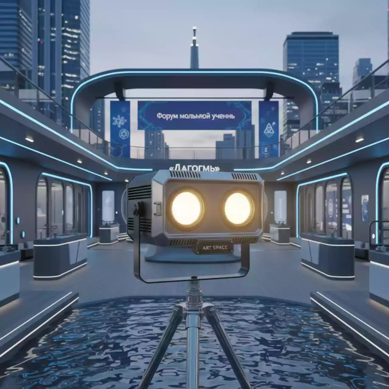 Аренда Светильник Blinder Involight 200 на теплоходе «Дагомыс» — ART SPACE