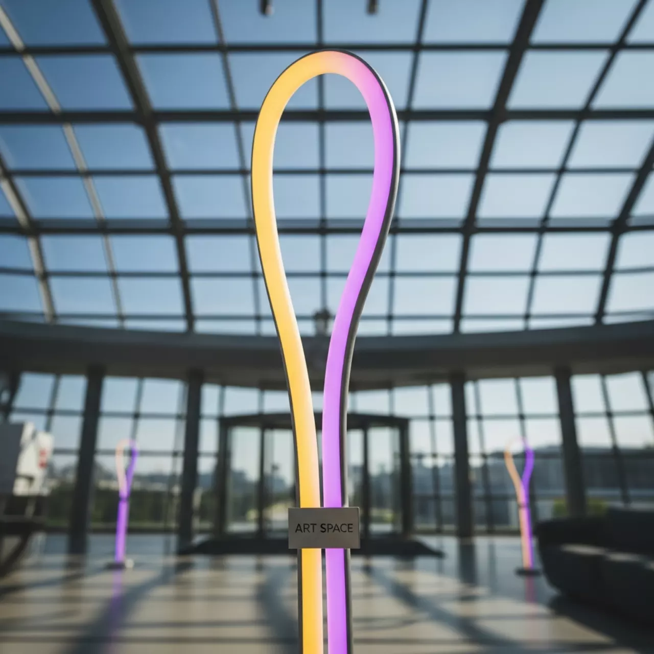 Аренда Светильник дизайнерский в ледовом дворце «Большой» — ART SPACE