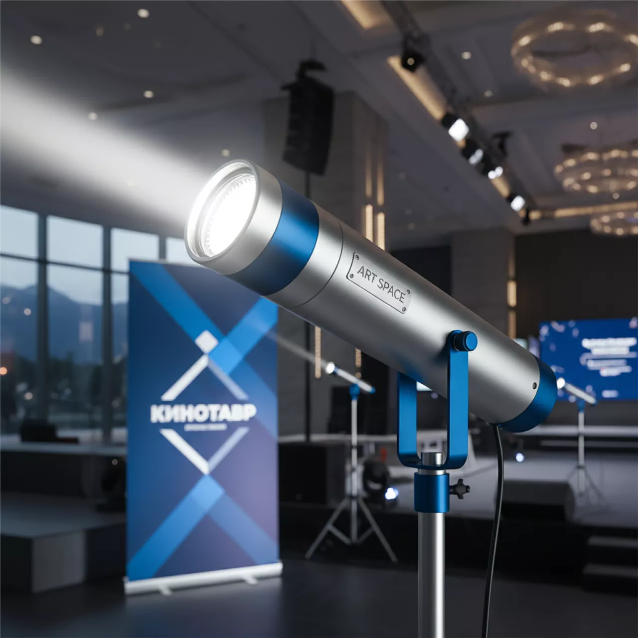 Аренда Светильник Expand Spotlight LED для Roll Up в Radisson Hotel Rosa Khutor — ART SPACE