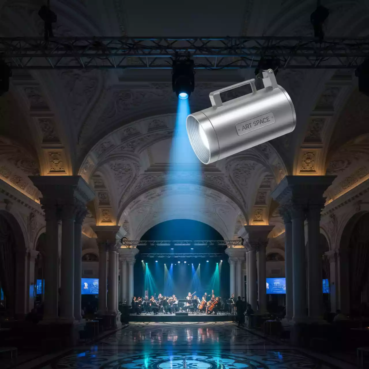 Аренда Светильник Эйс 150 в казино «Сочи» — ART SPACE