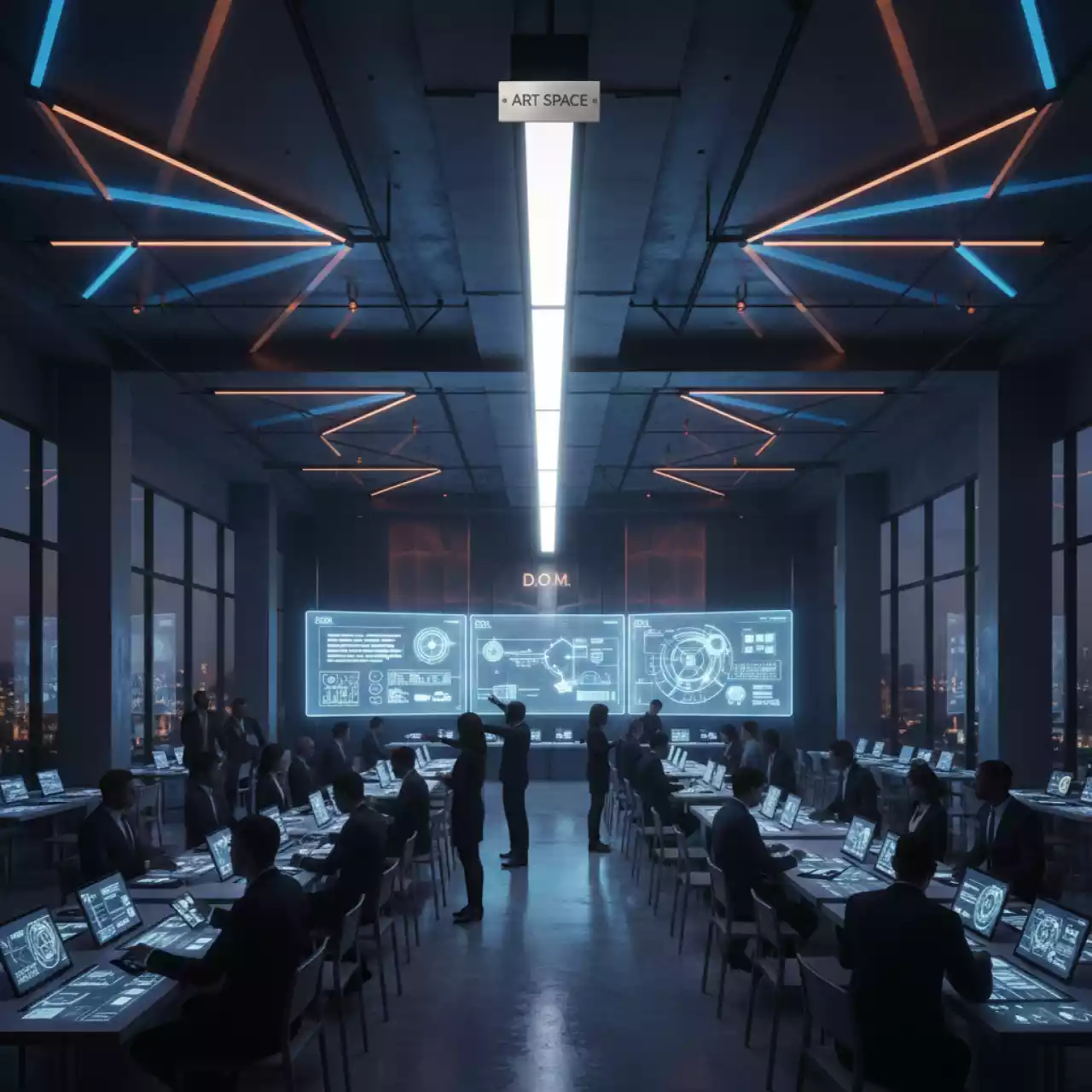 Аренда Светильник LED Bar Involight в ресторане «D.O.M» — ART SPACE