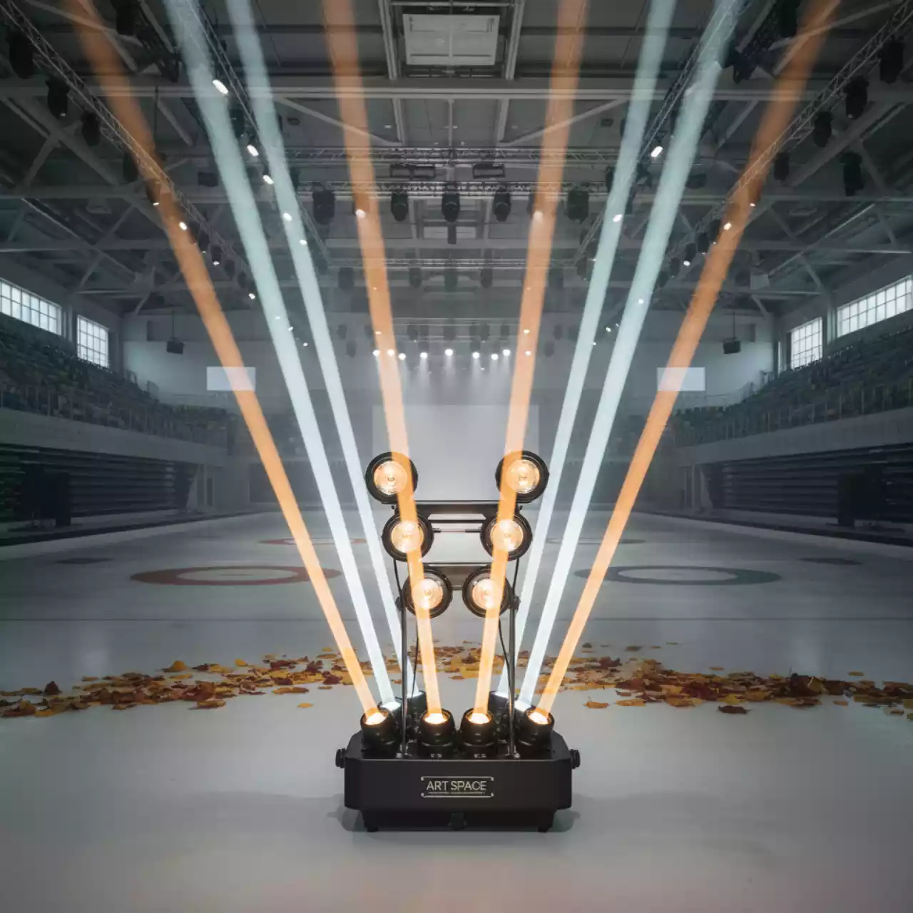 Аренда Светильник LED многолучевой Involight OB 200 в Керлинговом центре «Ледяной куб» — ART SPACE