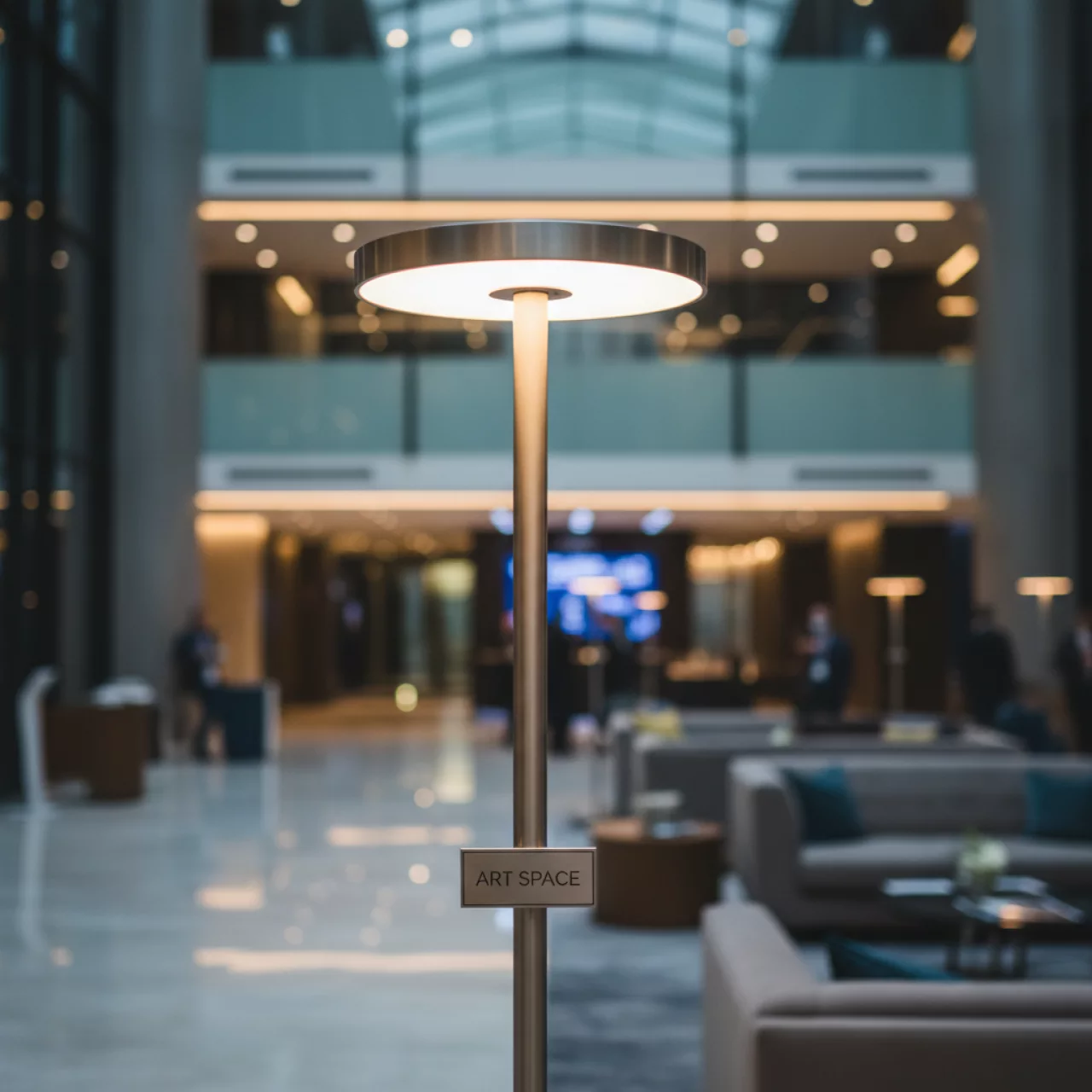 Аренда Светильник напольный Cucun Lighting LED IN в Pullman Sochi Centre — ART SPACE