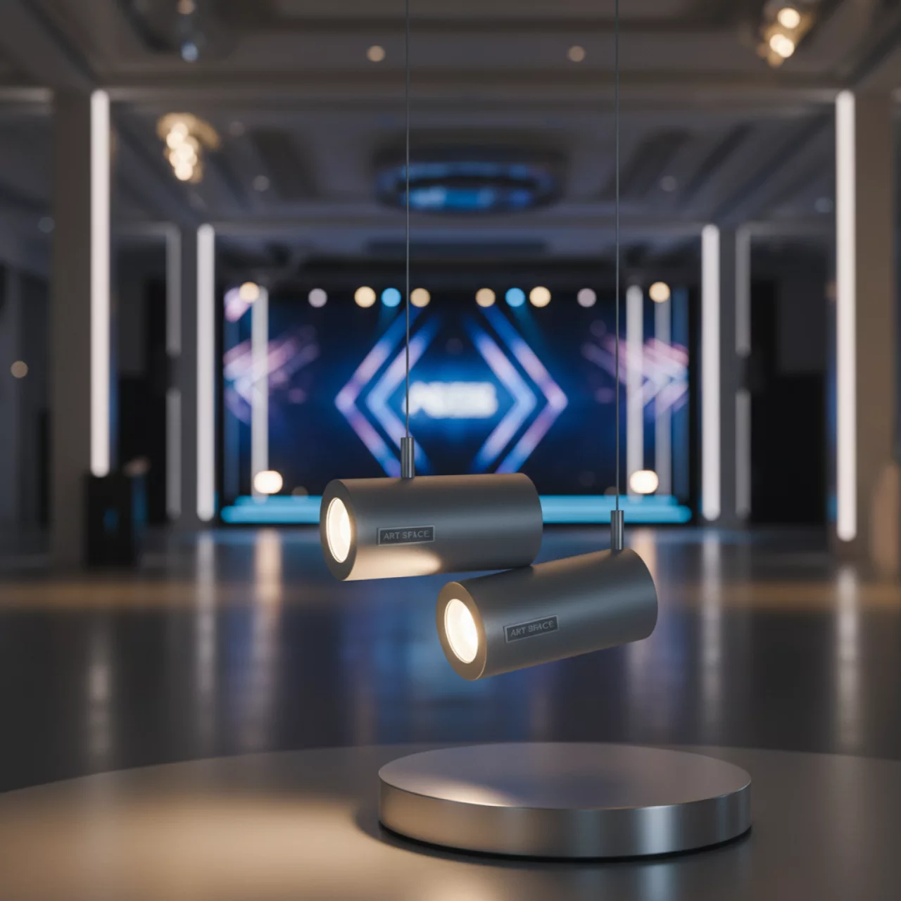 Аренда Светильник пластиковый настольный или подвесной Spot в Bridge Resort — ART SPACE