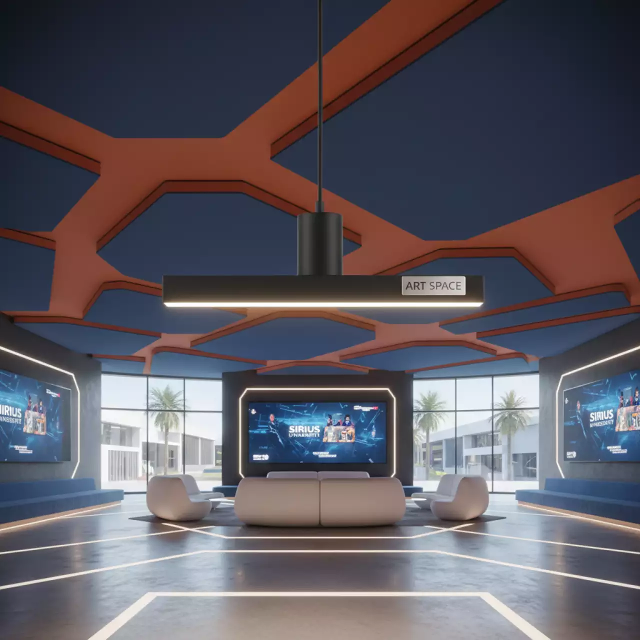 Аренда Светильник подвесной Sega V2760 1P в Университете «Сириус» — ART SPACE