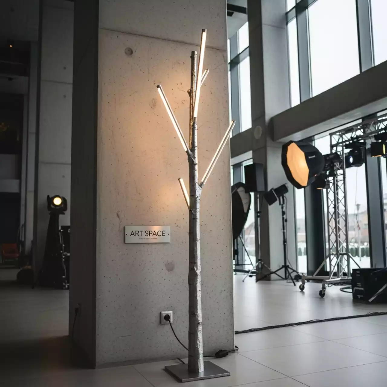 Аренда Светильник светодиодный Береза в Golden Tulip Rosa Khutor — ART SPACE