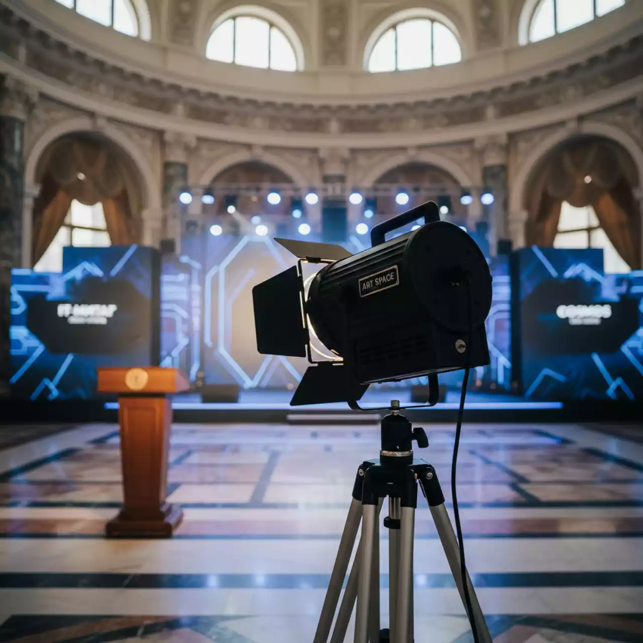 Аренда Светильник театральный СВТГ в Cosmos Sochi Hotel — ART SPACE