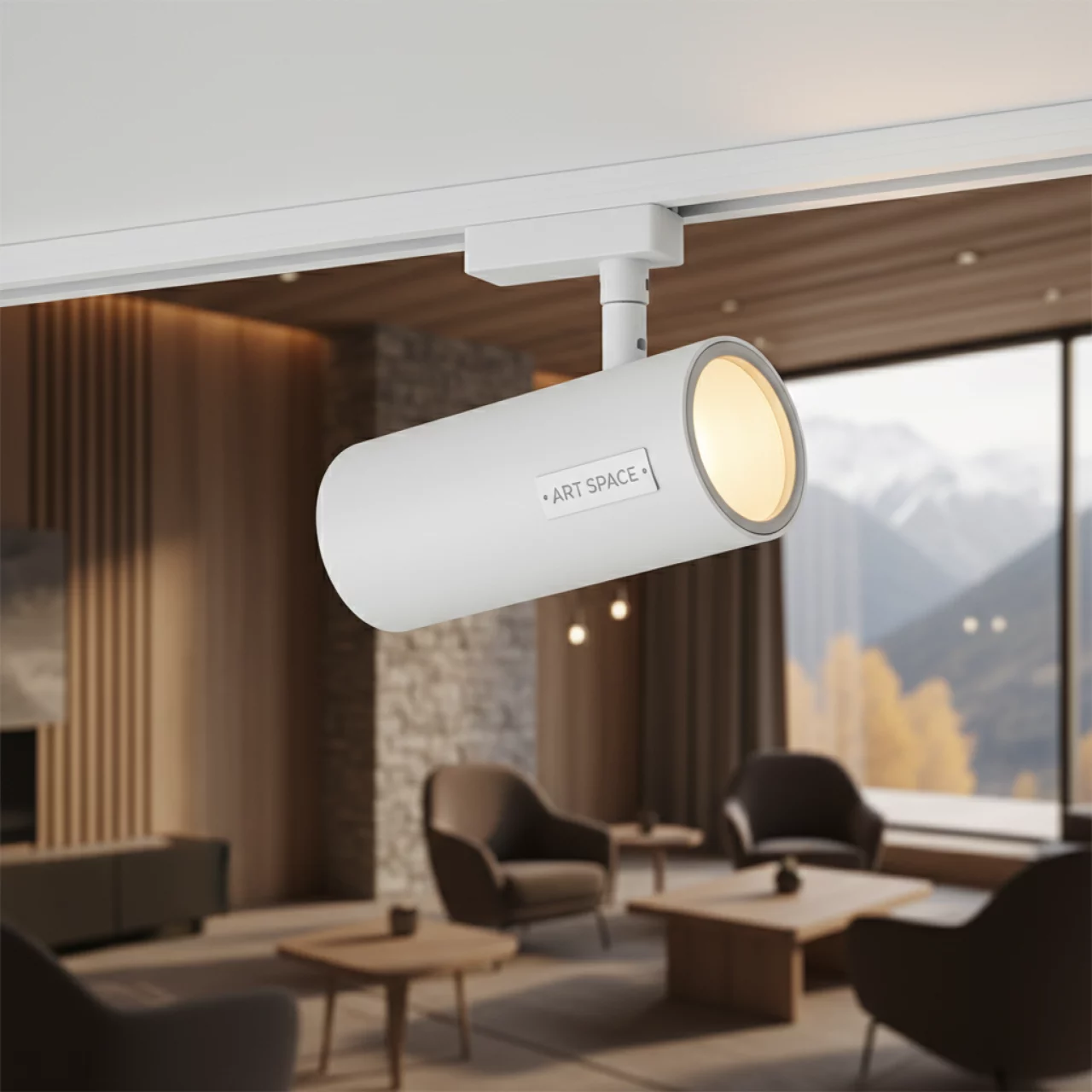 Аренда Светильник трековый Jazzway Стик 35 Вт LED 3000K 120° в Green Flow Hotel — ART SPACE