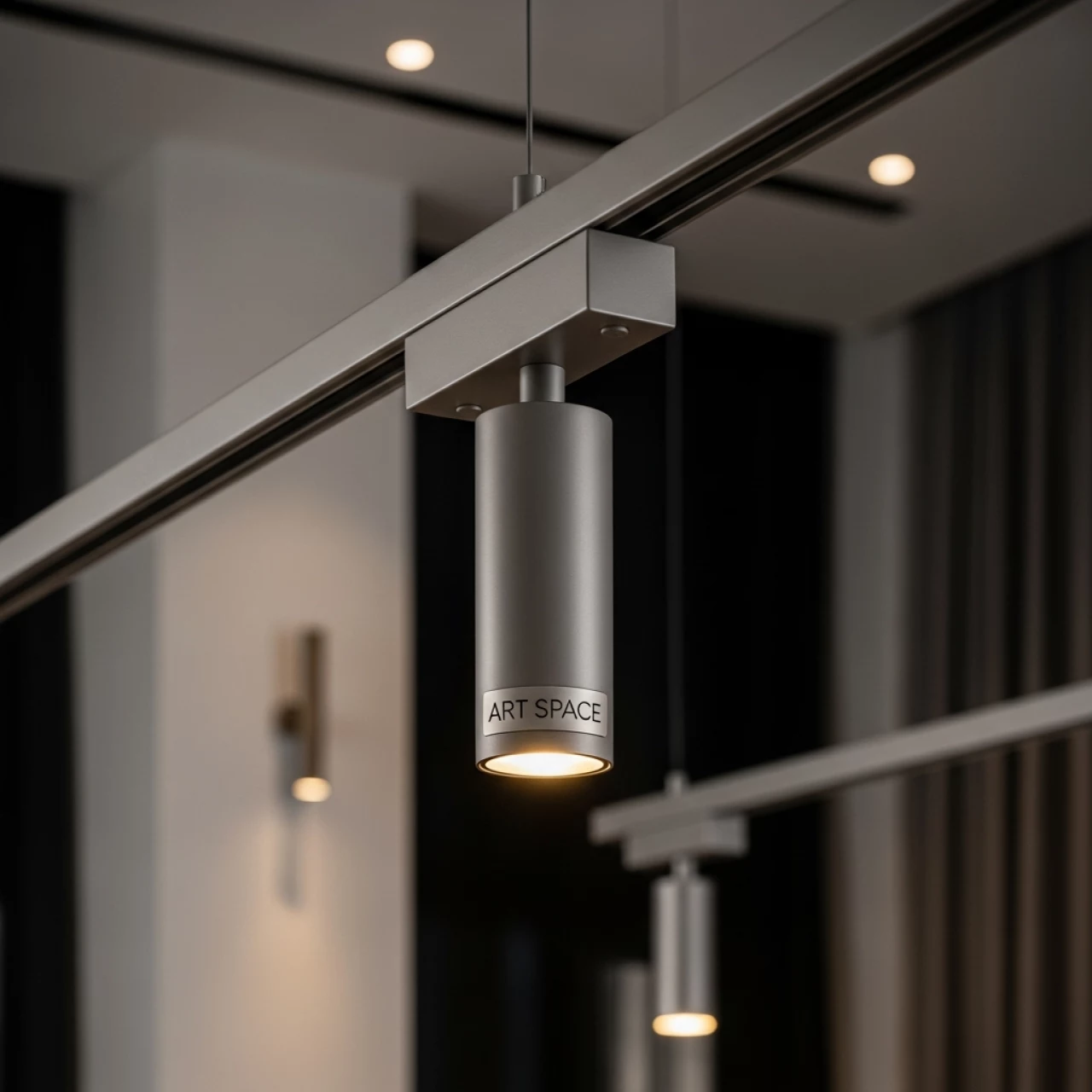 Аренда Светильник трековый подвесной Эра TR45 GU10 в ресторане «D.O.M» — ART SPACE
