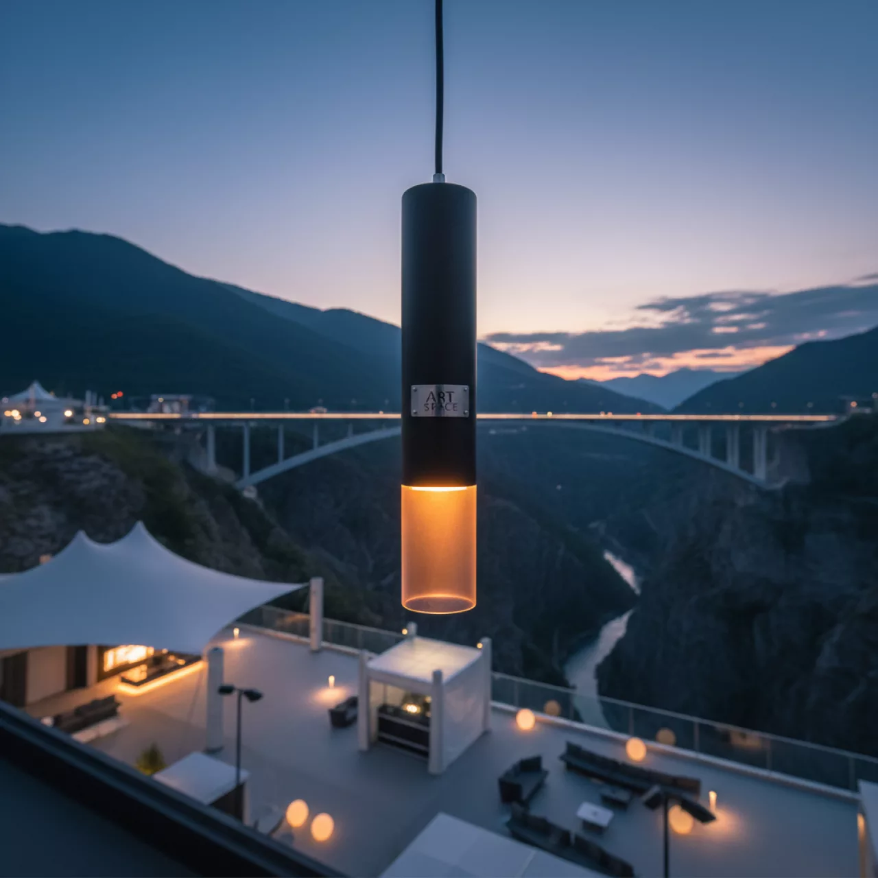 Аренда Светильника подвесного V2760 1P Sega в Skypark Sochi — ART SPACE