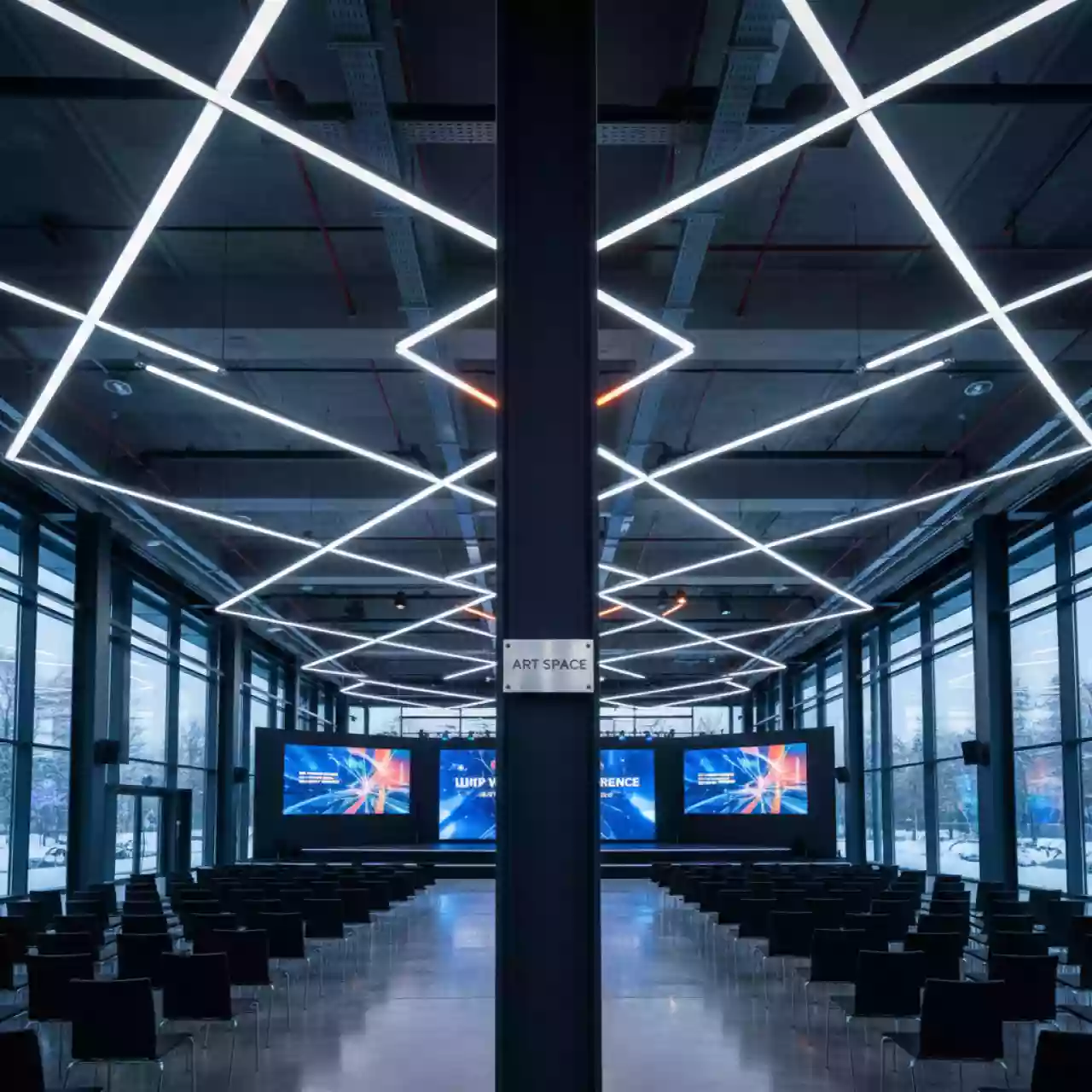 Аренда Светильники люминесцентные в комплексе «Дагомыс» — ART SPACE