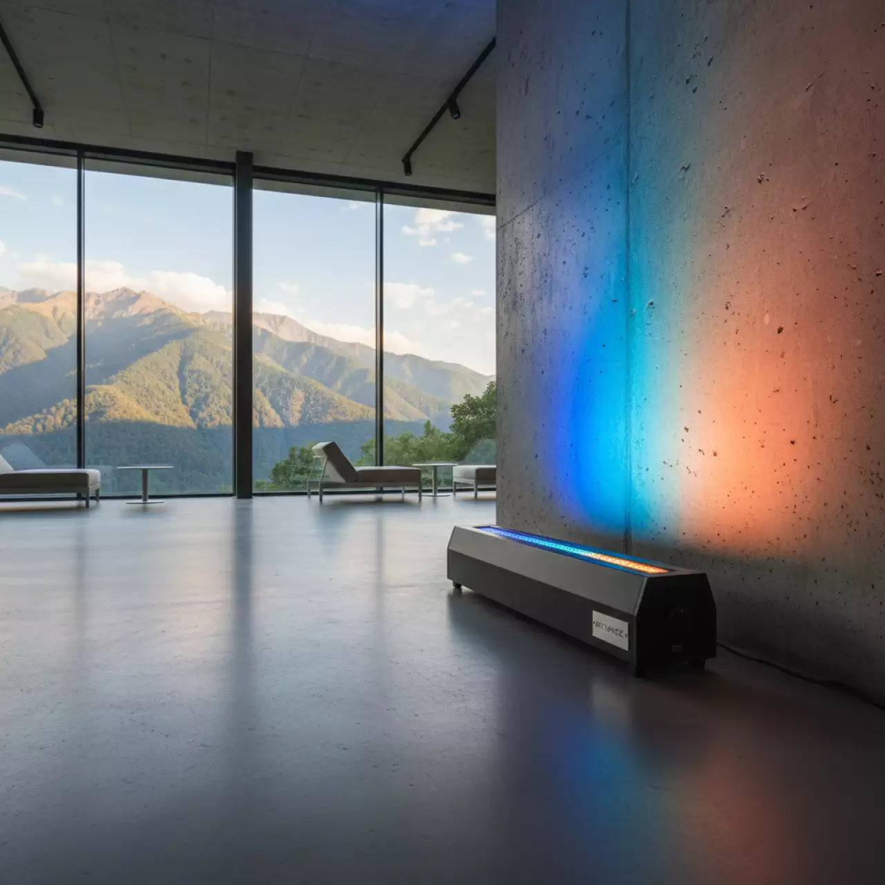 Аренда Светодиодная панель DIALighting LED washer в Skypark Sochi — ART SPACE