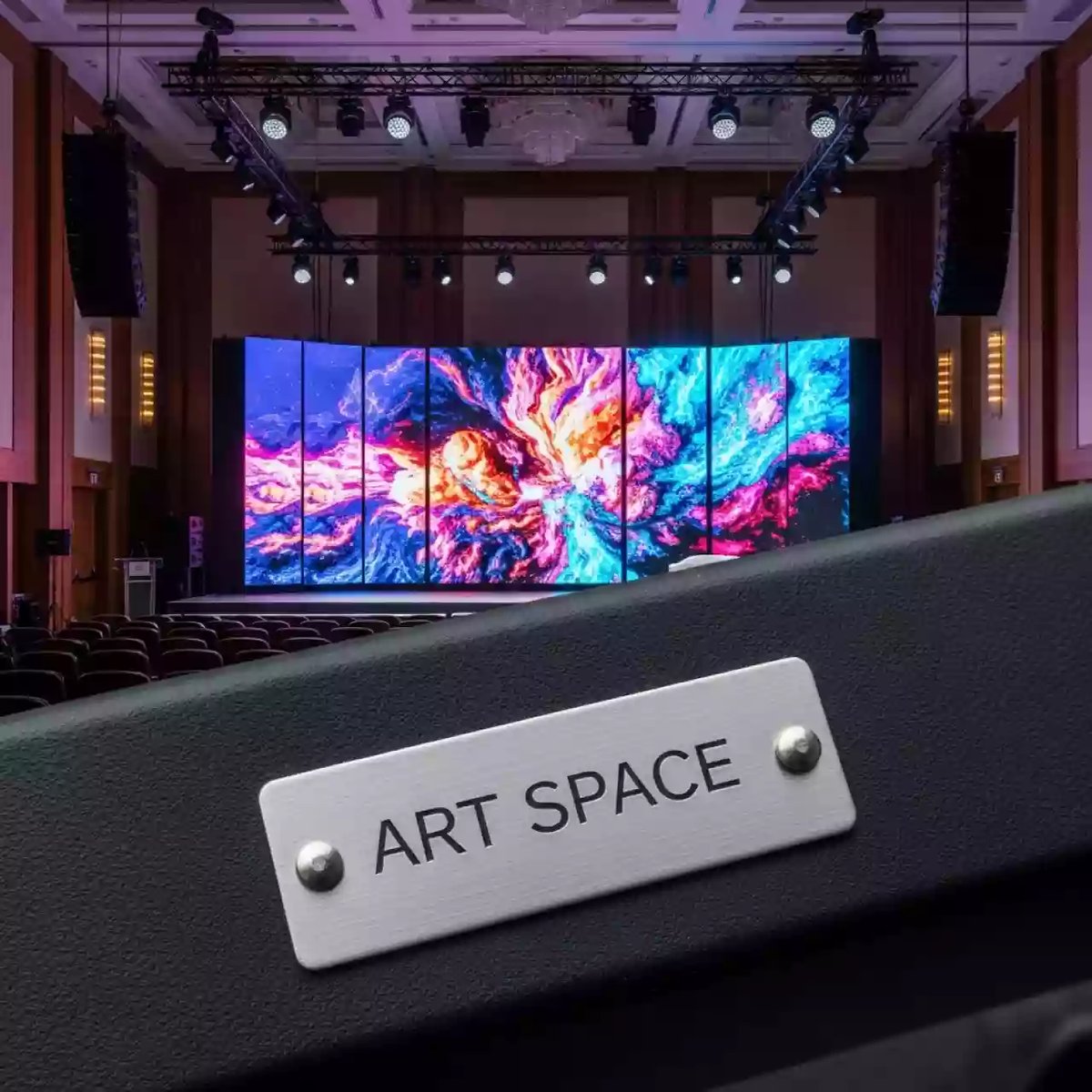 Аренда Светодиодные экраны для актового зала в Radisson Hotel Rosa Khutor — ART SPACE