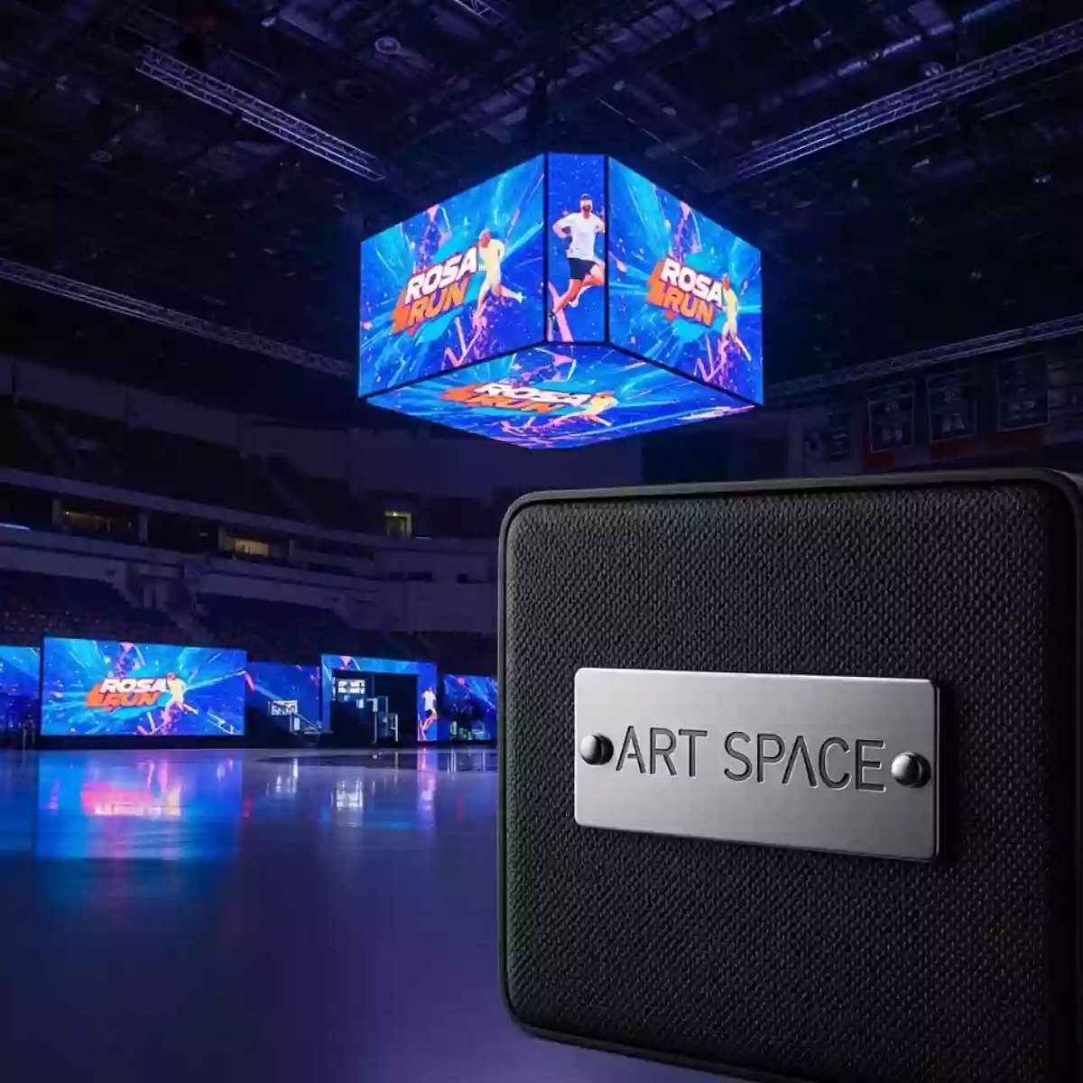 Аренда Светодиодные экраны для торговых центров в ледовой арене «Шайба» — ART SPACE