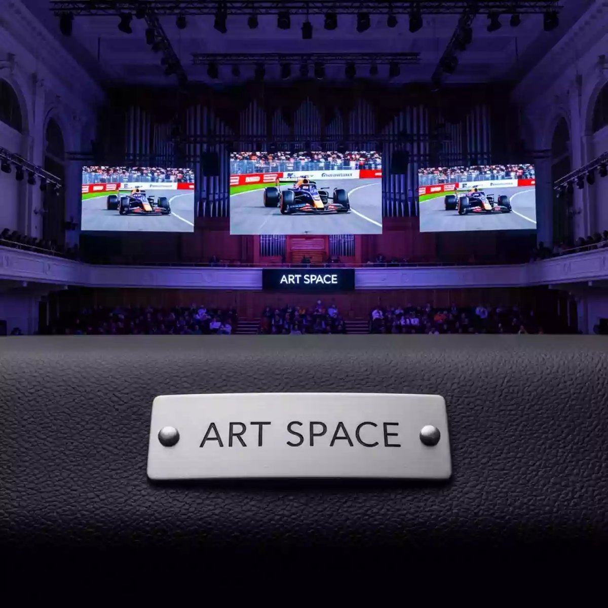 Аренда Светодиодные экраны P3 3 мм в Зале органной и камерной музыки — ART SPACE